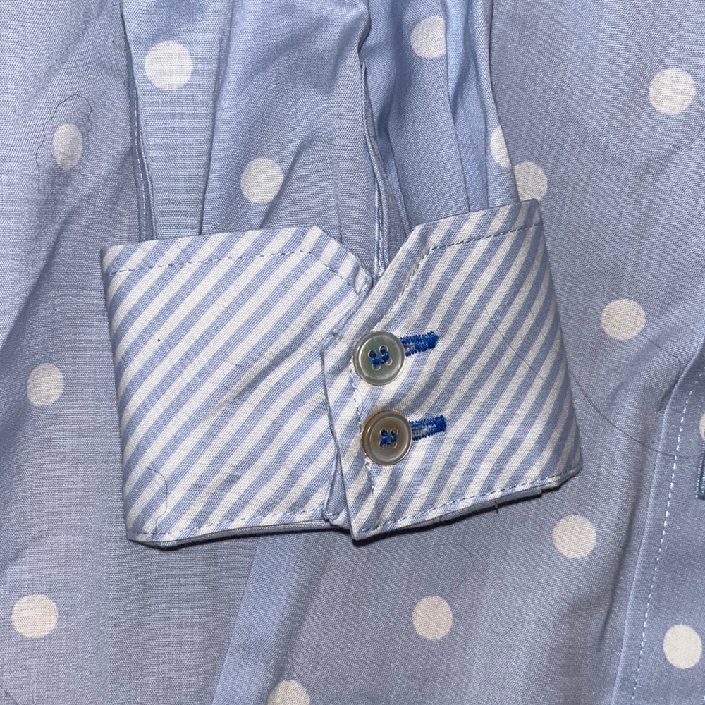 Talbots Button Down Blouse - image 4